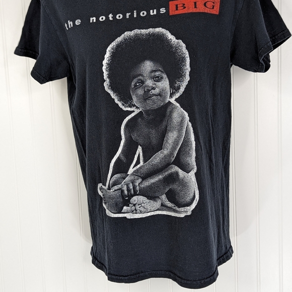 VINTAGE Notorious BIG Biggie Smalls Graphic TShirt Unisex Sz S - Picture 5 of 11